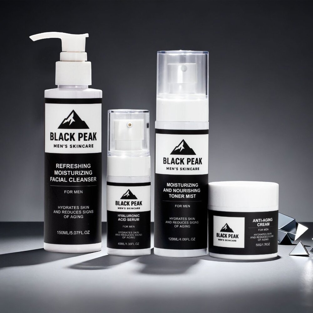 Black Peak Men's Skincare Set